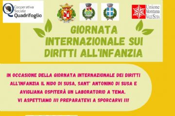 Giornata Internazionale Diritti all'Infanzia. Locandina