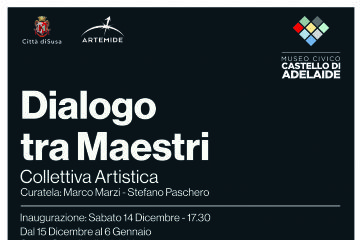 Dialogo tra Maestri. Collettiva Artistica. Locandina