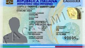 Fac simile carta di identità