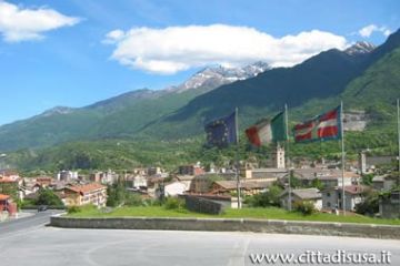Ingresso di Susa dalla Strada del Moncenisio