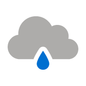 Couvert avec faible pluie