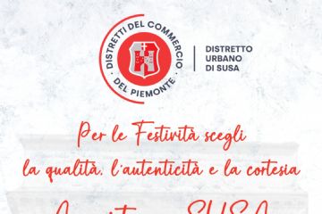 Per le feste natalizie scegli la qualità, l'autenticità e la cortesia,  acquista a Susa! 

Gioiello delle Alpi Cozie

Campagna del distretto del Commercio