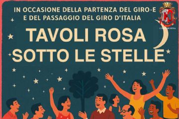 locandina Tavoli Rosa sotto le stelle