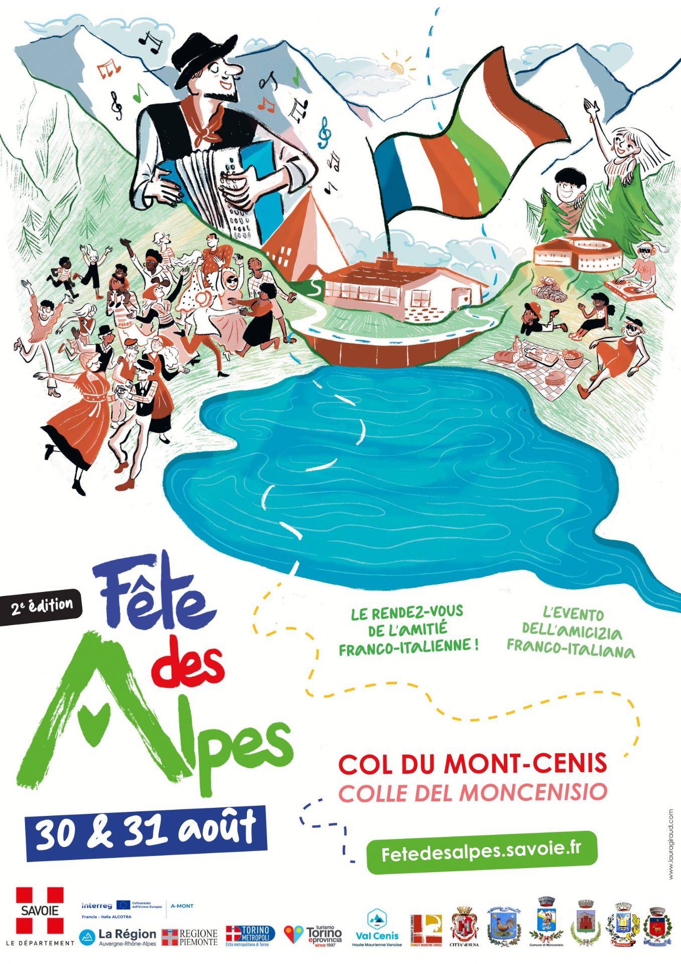 locandina della Festa delle Alpi