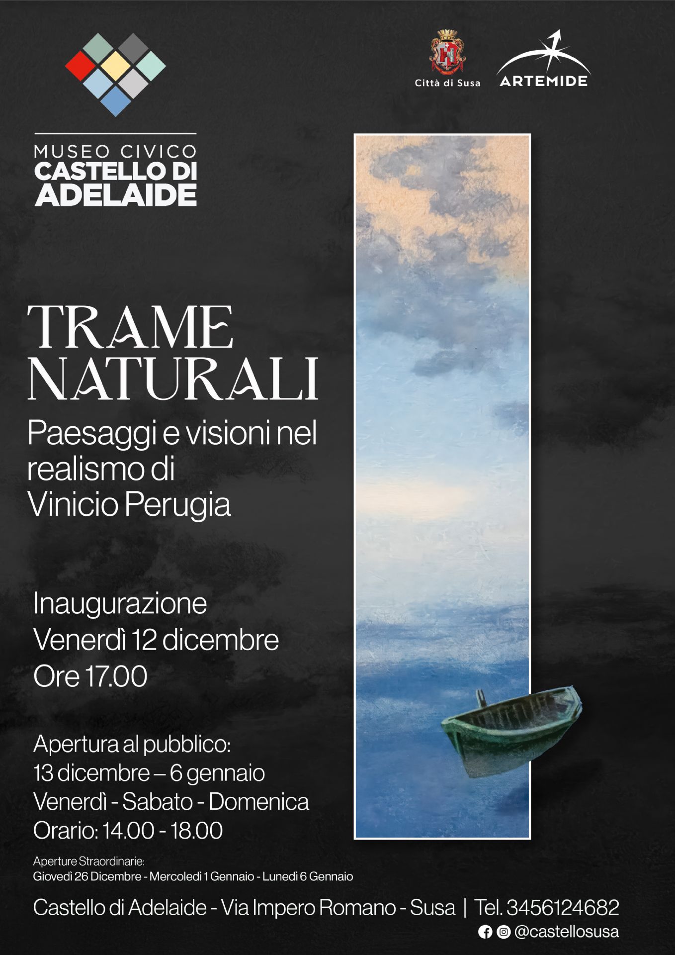 locandina mostra Trame naturali