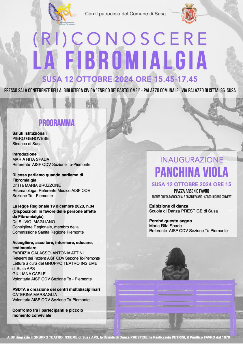 Giornata di sensibilizzazione sul tema della fibromialgia