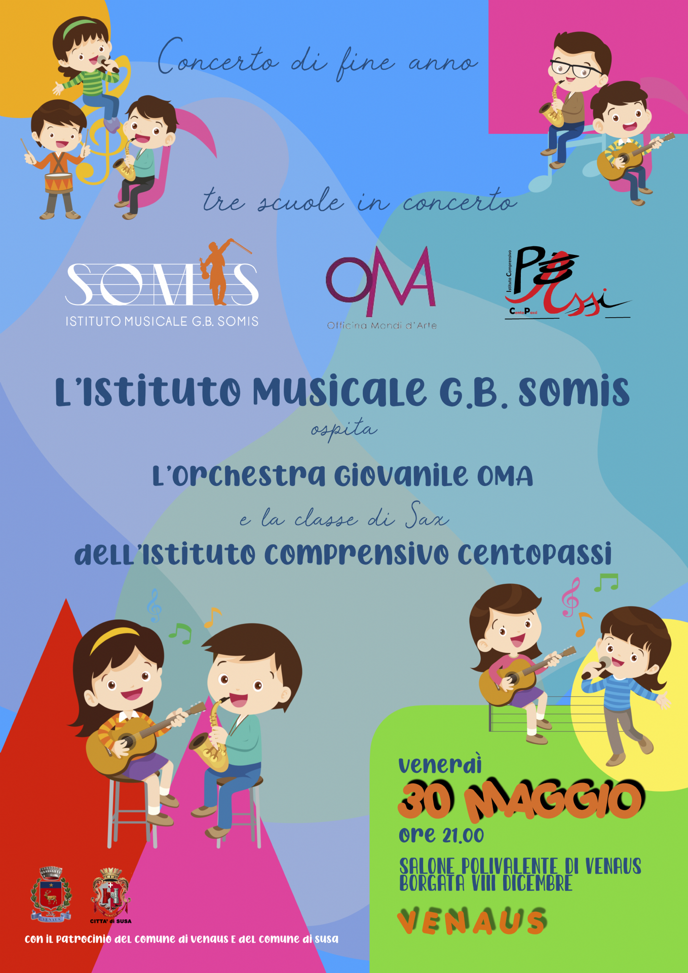 Locandina concerto 30 maggio 2025