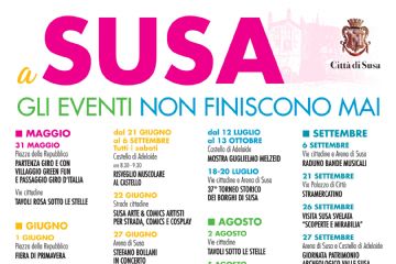 programma eventi Susa estate 2025