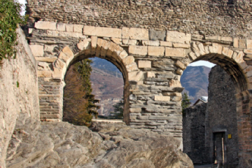 particolare di porticato