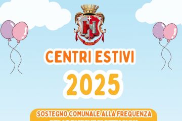 Centri Estivi 2025-sostegno comunale alla frequenza per le famiglie in difficoltà economica o sociale