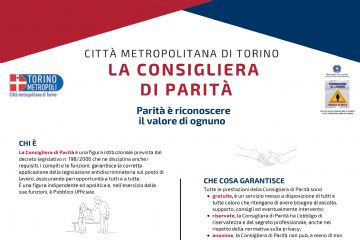 La Consigliera di parità della Città Metropolitana di Torino